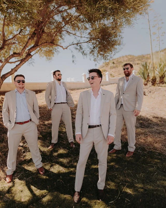 Here’s one for the boys! Take time enjoy the Bromance, these are your people and today you can celebrate with them by your side! 

#groom #groomsmen #bestman #bromance #weddingday #spanishwedding #weddingplanner